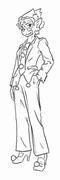 Character Lineart Digital Character Lineart Digital